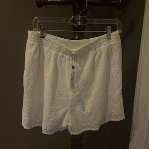 White Shorts